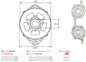 Palier avant ABR5154S