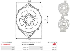 Palier avant ABR5164S