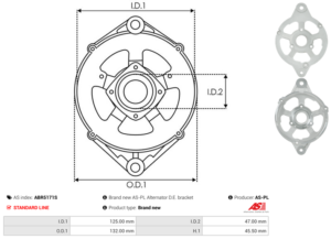 Palier avant ABR5171S