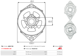 Palier avant ABR5178S