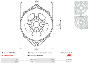Palier avant ABR5196S