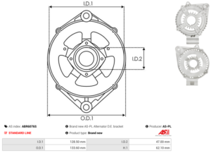 Palier avant ABR6076S