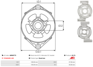 Palier avant ABR6077S