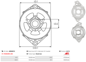 Palier avant ABR6081S