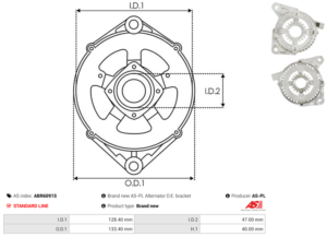 Palier avant ABR6091S