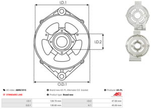Palier avant ABR6101S