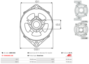 Palier avant ABR6183S