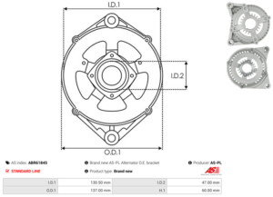 Palier avant ABR6184S