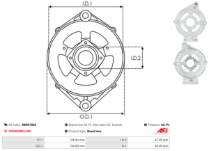 Palier avant ABR6196S