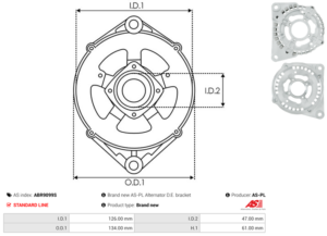 Palier avant ABR9099S