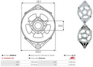 Palier avant ABR0054S