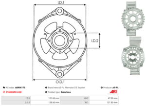 Palier avant ABR9017S