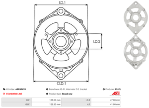 Palier avant ABR9043S