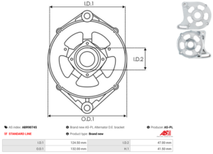 Palier avant ABR9074S