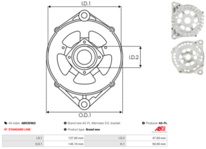 Palier avant ABR3096S