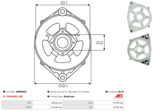 Palier avant ABR0063S