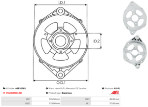 Palier avant ABR3116S