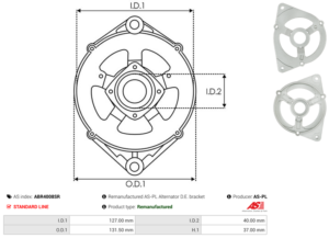 Palier avant ABR4008SR