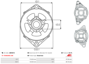 Palier avant ABR4010