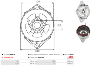 Palier avant ABR4026