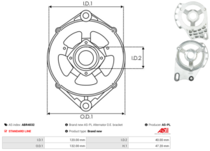 Palier avant ABR4032