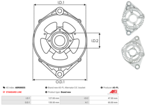 Palier avant ABR0083S