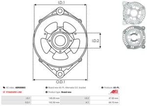 Palier avant ABR0086S