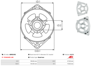 Palier avant ABR0249S