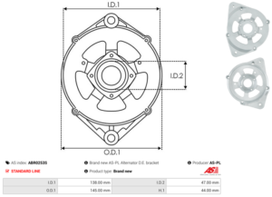 Palier avant ABR0253S