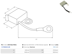 Accessoire ARS9166(LETRIKA)