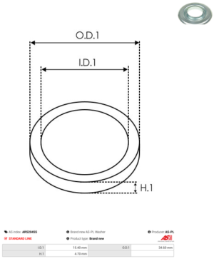 Vis/Ecrou ARS2045S