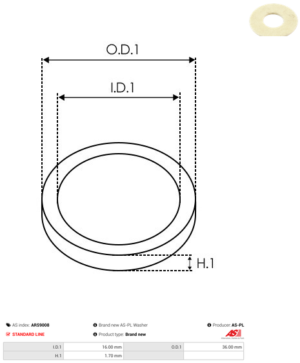 Vis/Ecrou ARS9008