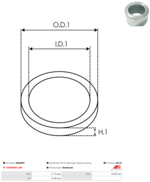 Vis/Ecrou ARS5001