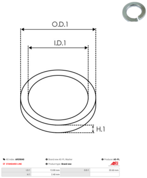 Vis/Ecrou ARS9040