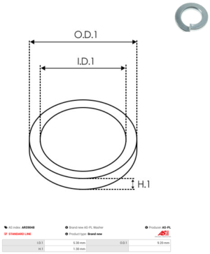 Vis/Ecrou ARS9048