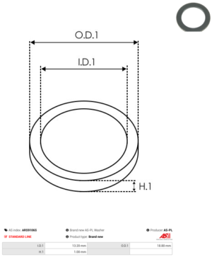Vis/Ecrou ARS9106S