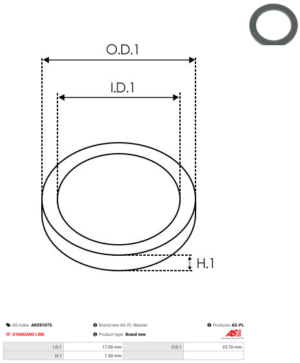 Vis/Ecrou ARS9107S