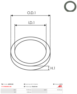 Vis/Ecrou ARS9123S