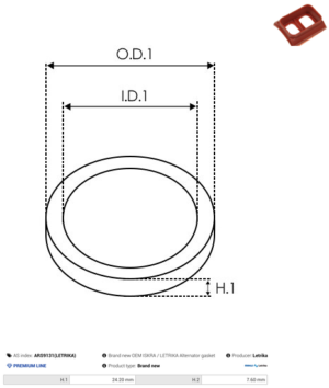 Accessoire ARS9131(LETRIKA)