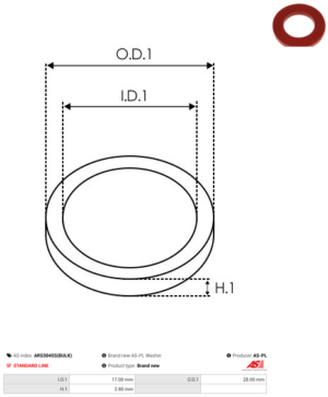 Vis/Ecrou ARS3045S(BULK)