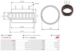 Stator alternateur AS5030