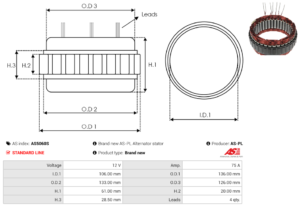 Stator alternateur AS5060S