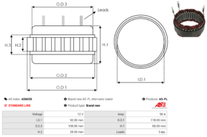 Stator alternateur AS6035