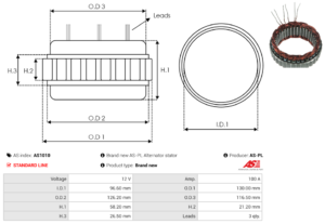 Stator alternateur AS1010