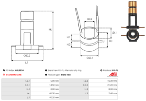 Collecteur ASL9034