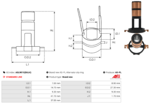 Collecteur ASL9015(BULK)