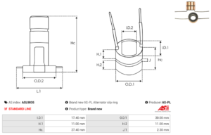 Collecteur ASL9035