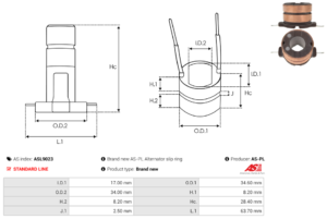 Collecteur ASL9023