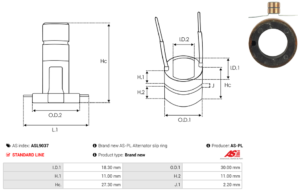 Collecteur ASL9037