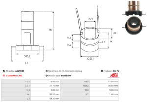 Collecteur ASL9039